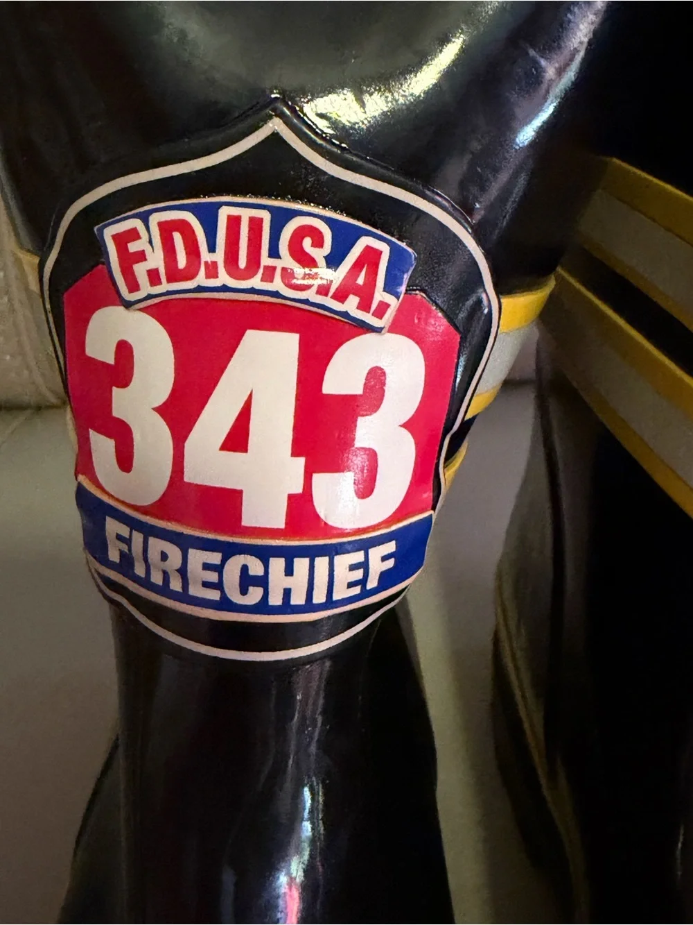 Western Fire Chief F.D.U.S.A. 343 Fire chief Rain Boot Women’s Size B5